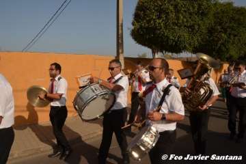 El Caracol despide sus fiestas con procesión y espectáculo musical (Foto Francisco Javier Santana)